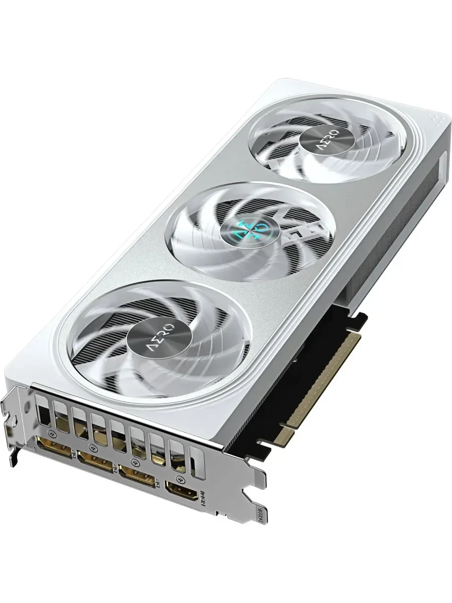 Видеокарта GIGABYTE GeForce RTX 5060 AERO OC 8G, 8Gb/128bit, 1хHDMI+3xDP, PCIe5.0 — 5