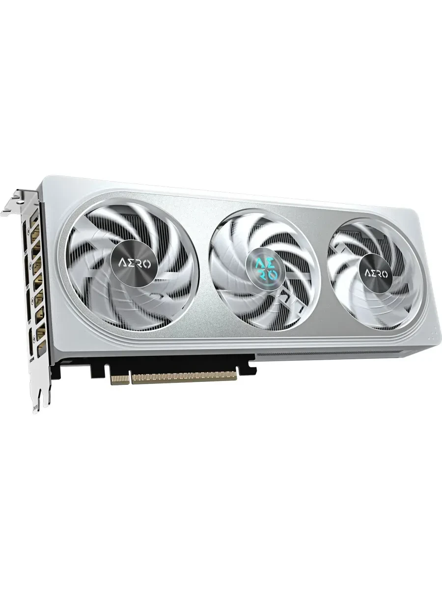 Видеокарта GIGABYTE GeForce RTX 5060 AERO OC 8G, 8Gb/128bit, 1хHDMI+3xDP, PCIe5.0 — 3