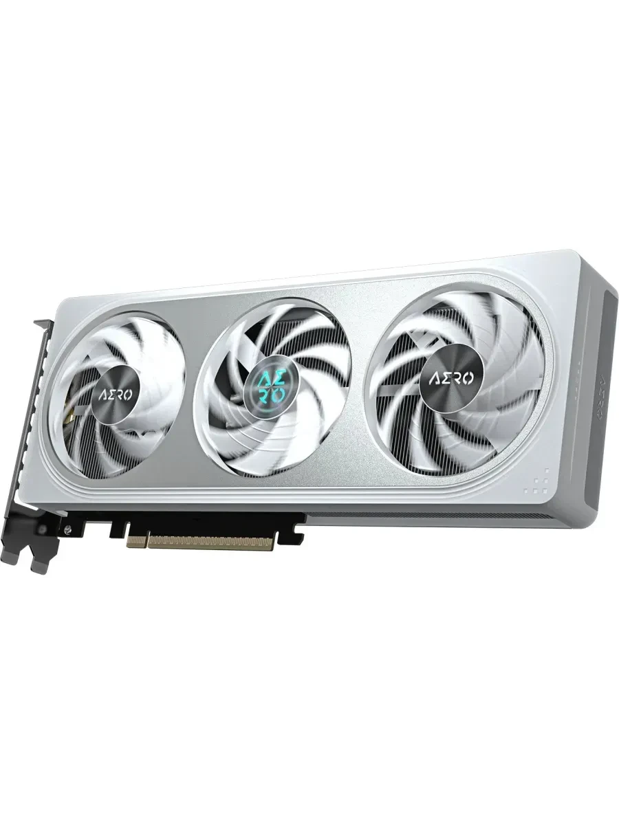 Видеокарта GIGABYTE GeForce RTX 5060 AERO OC 8G, 8Gb/128bit, 1хHDMI+3xDP, PCIe5.0 — 4