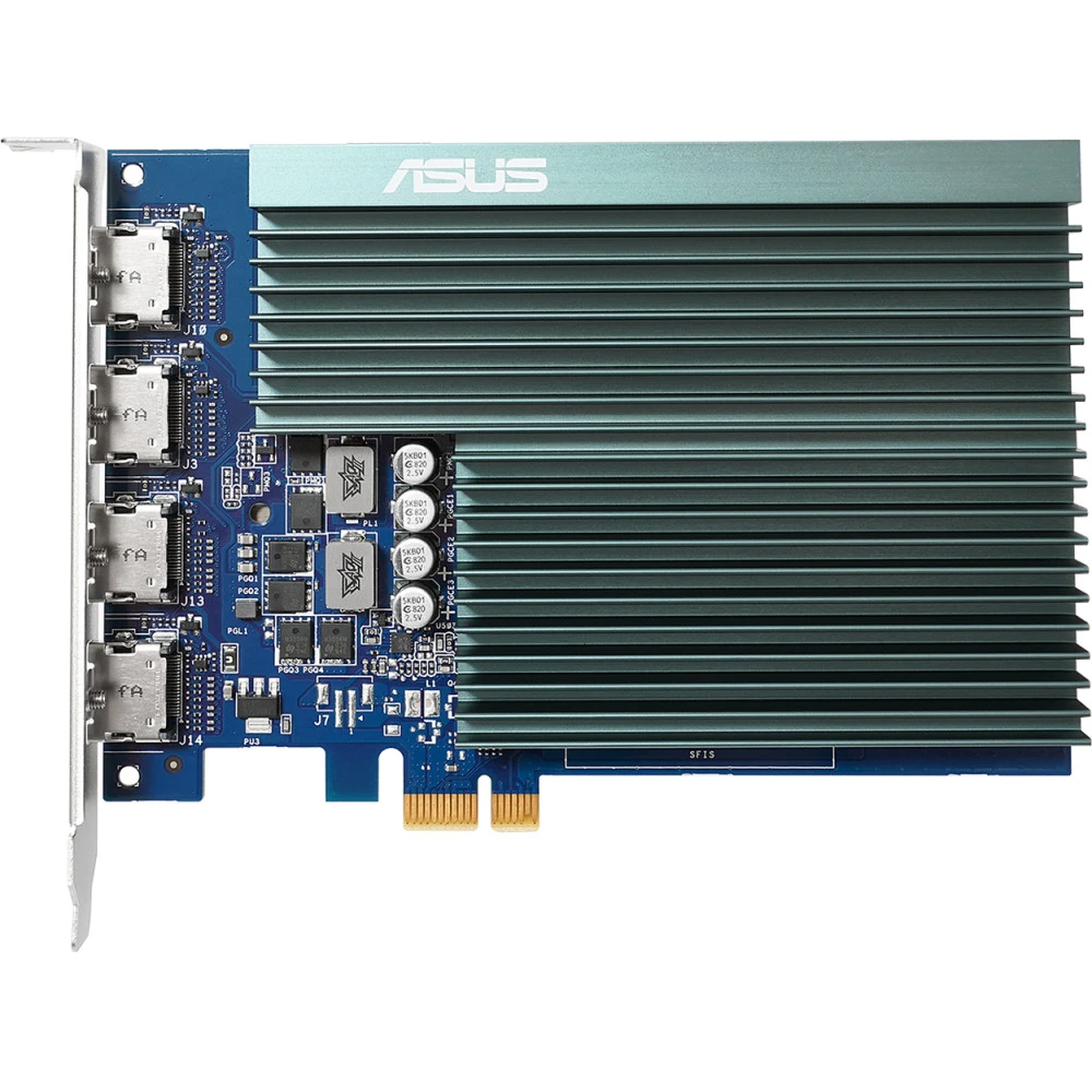 Видеокарта ASUS GeForce GT730 2GB GDDR5 64-bit 4xHDMI GT730-4H-SL-2GD5 — 4