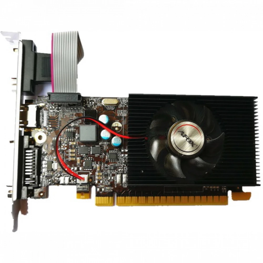 Видеокарта GPU NVIDIA, 2 GB, Afox GT 730 [AF730-2048D3L5], DVI/HDMI/VGA, DDR3/128bit — 2