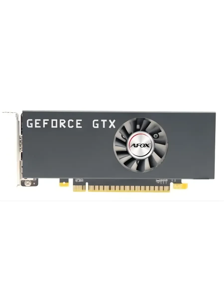 Видеокарта GPU NVIDIA, 4 GB, Afox GTX 1050 [AF1050-4096D5H4-V2], DVI/HDMI/DP, GDDR5/128bit