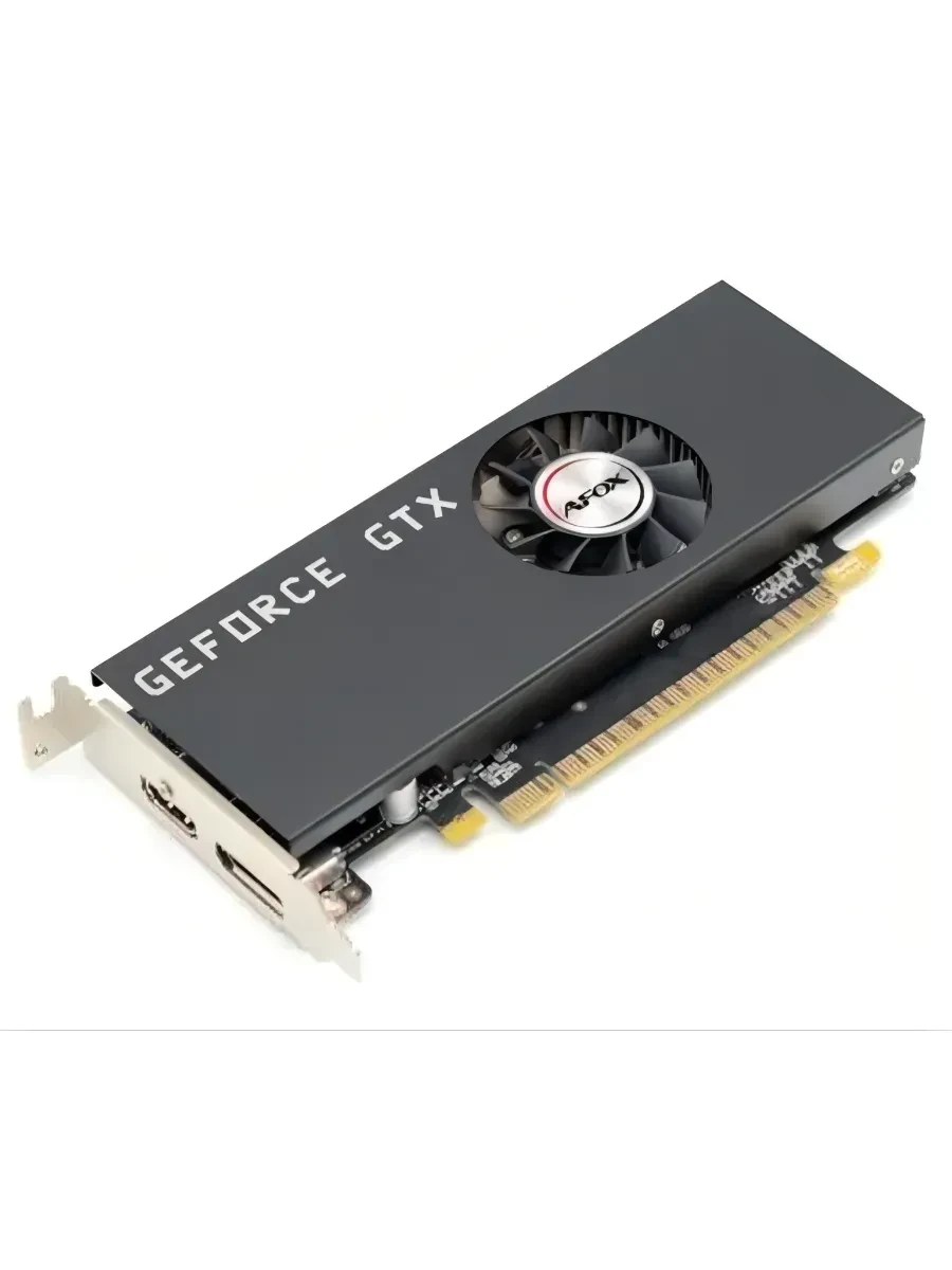 Видеокарта GPU NVIDIA, 4 GB, Afox GTX 1050 [AF1050-4096D5H4-V2], DVI/HDMI/DP, GDDR5/128bit — 4