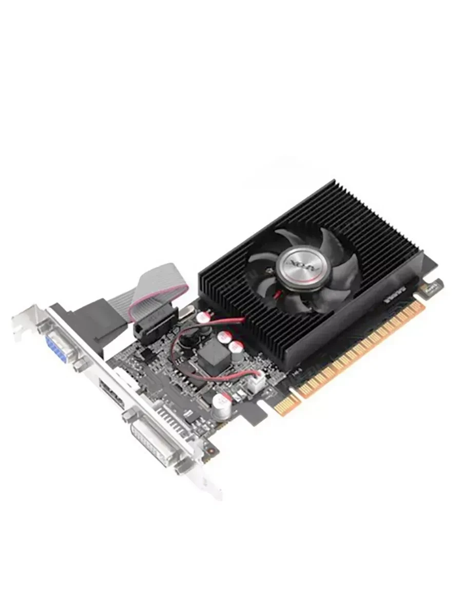 Видеокарта GPU NVIDIA, 1 GB, Afox GT 220 [AF220-1024D3L2], DVI/HDMI/VGA, DDR3/128bit, +LP — 4