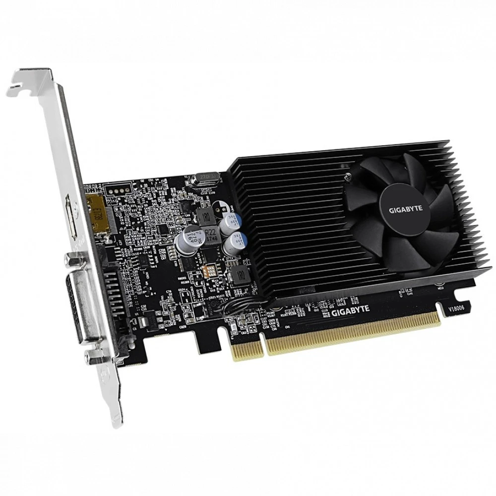 Видеокарта Gigabyte GT1030 Low Profile, 2GB DDR4 — 2