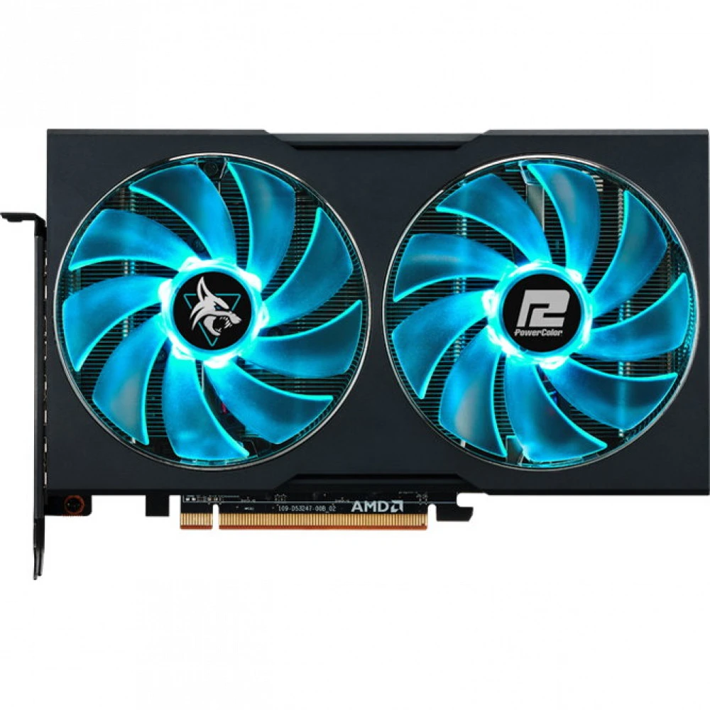 Видеокарта PowerColor RX 6600 Hellhound, 8 GB, Radeon RX 6600 — 2