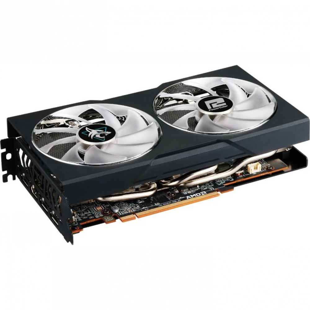 Видеокарта PowerColor RX 6600 Hellhound, 8 GB, Radeon RX 6600 — 3