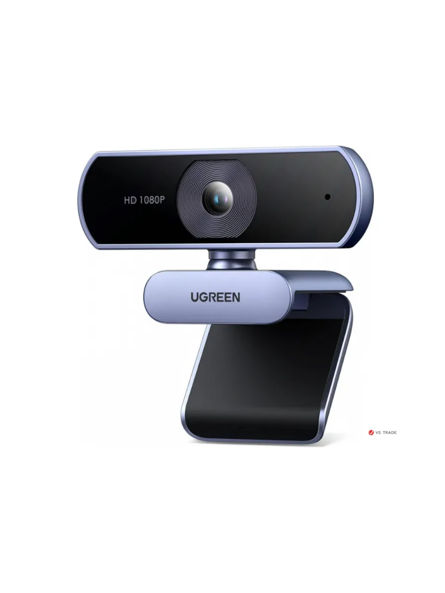 Веб-камера Ugreen CM678 USB, Full HD 1080p, 360°