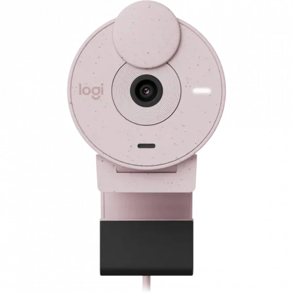 Веб-камера Logitech Brio 300, Full HD, розовая — 3