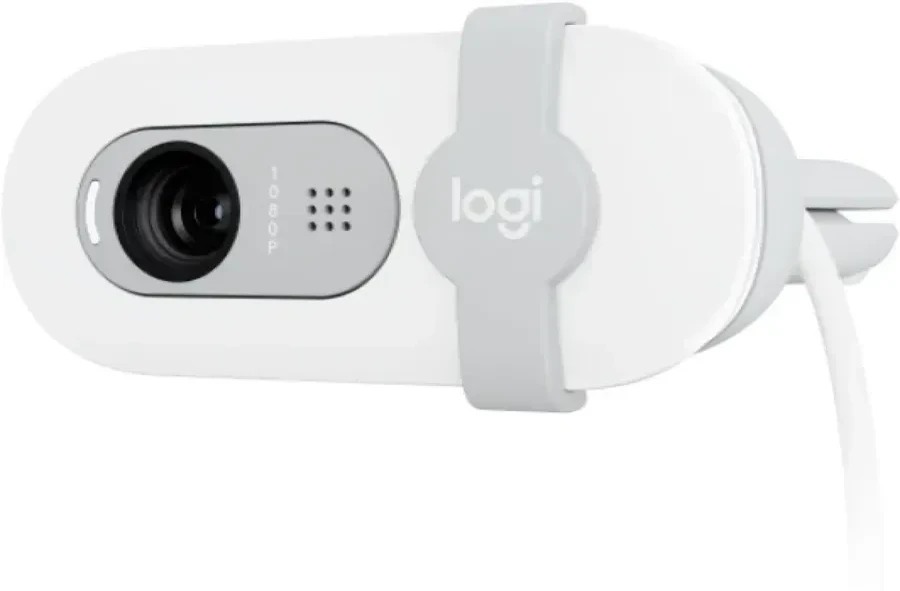 Веб-камера Logitech Brio 100, белый, Full HD, USB