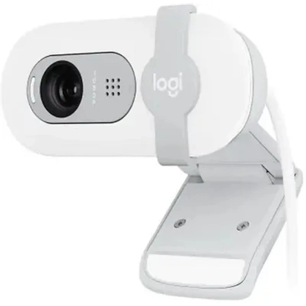 Веб-камера Logitech Brio 100, белый, Full HD, USB — 3