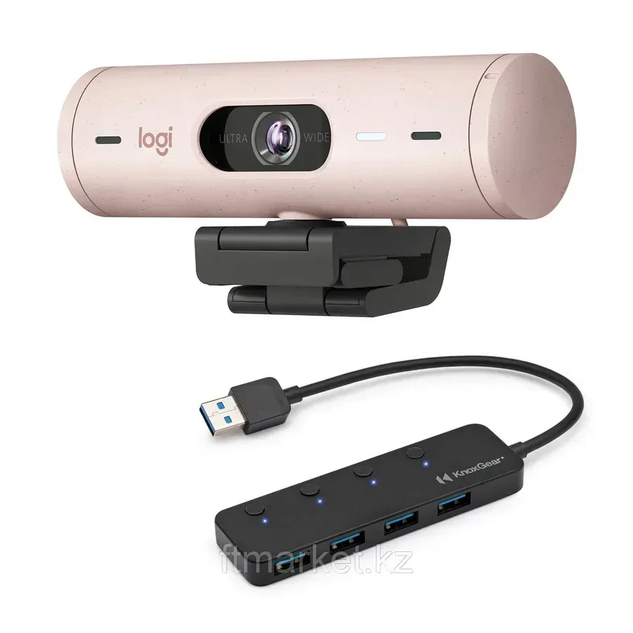 Веб-камера Logitech Brio 500, Full HD, 4x zoom — 3