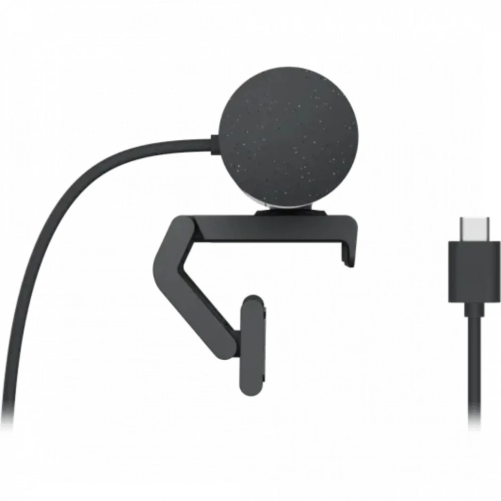 Вебкамера Logitech BRIO 500, Full HD, USB-C, графитовая — 3