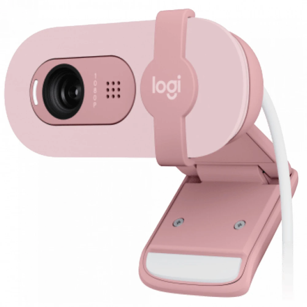 LOGITECH Brio 100 Full HD Webcam - ROSE - USB — 2