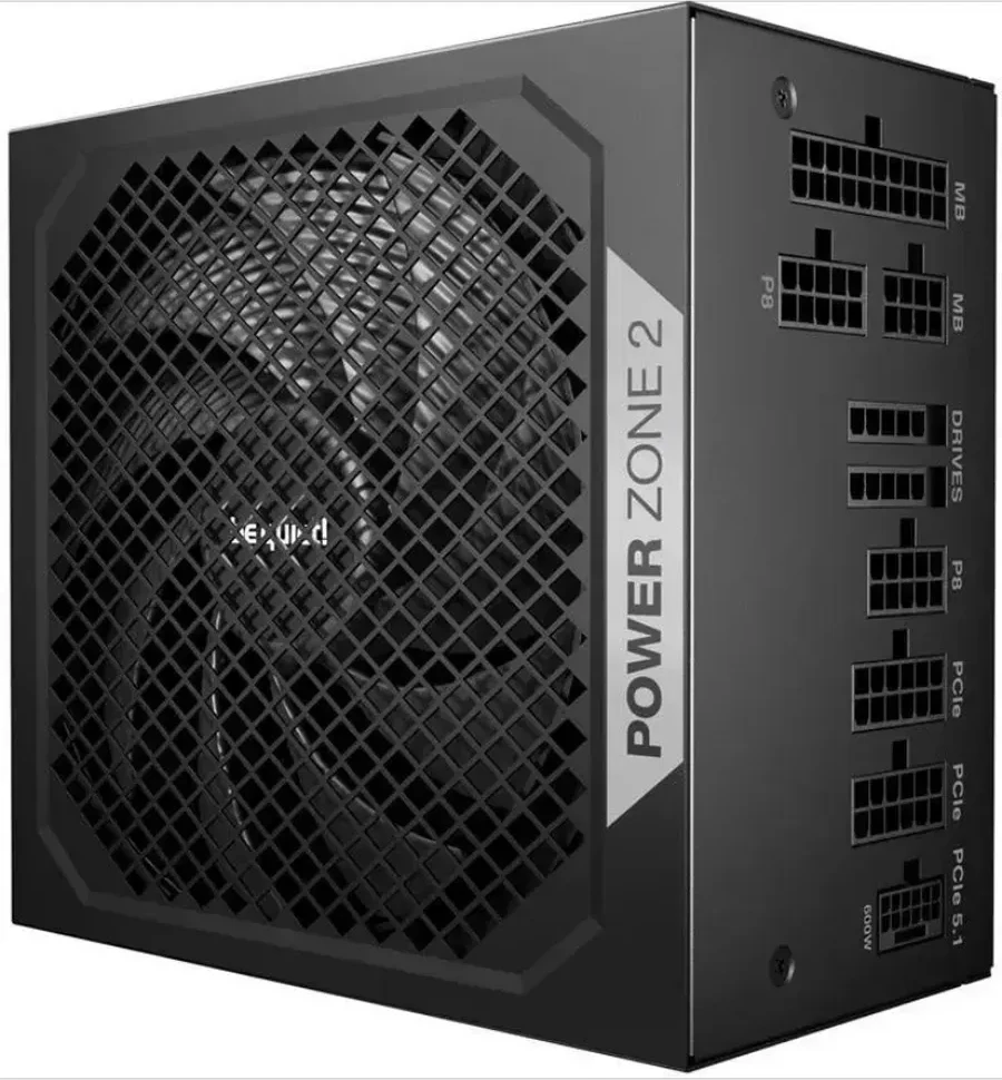 Блок питания Bequiet! POWER ZONE 2 1000W, Platinum, модульный
