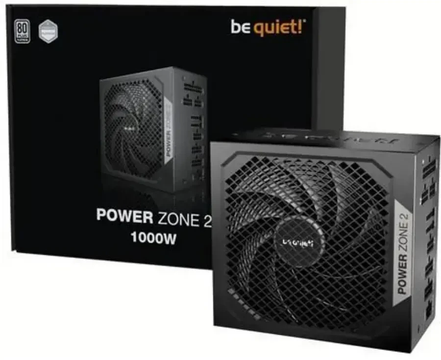Блок питания Bequiet! POWER ZONE 2 1000W, Platinum, модульный — 3