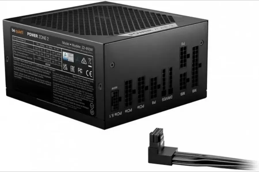 Блок питания Bequiet! POWER ZONE 2 850W, Platinum, модульный — 3