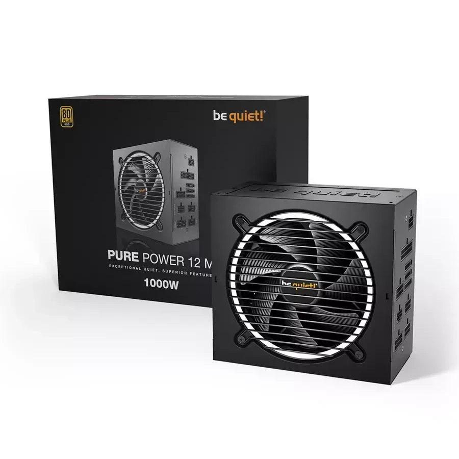 Блок питания Be Quiet Pure Power 12M, 1000W, Gold — 3