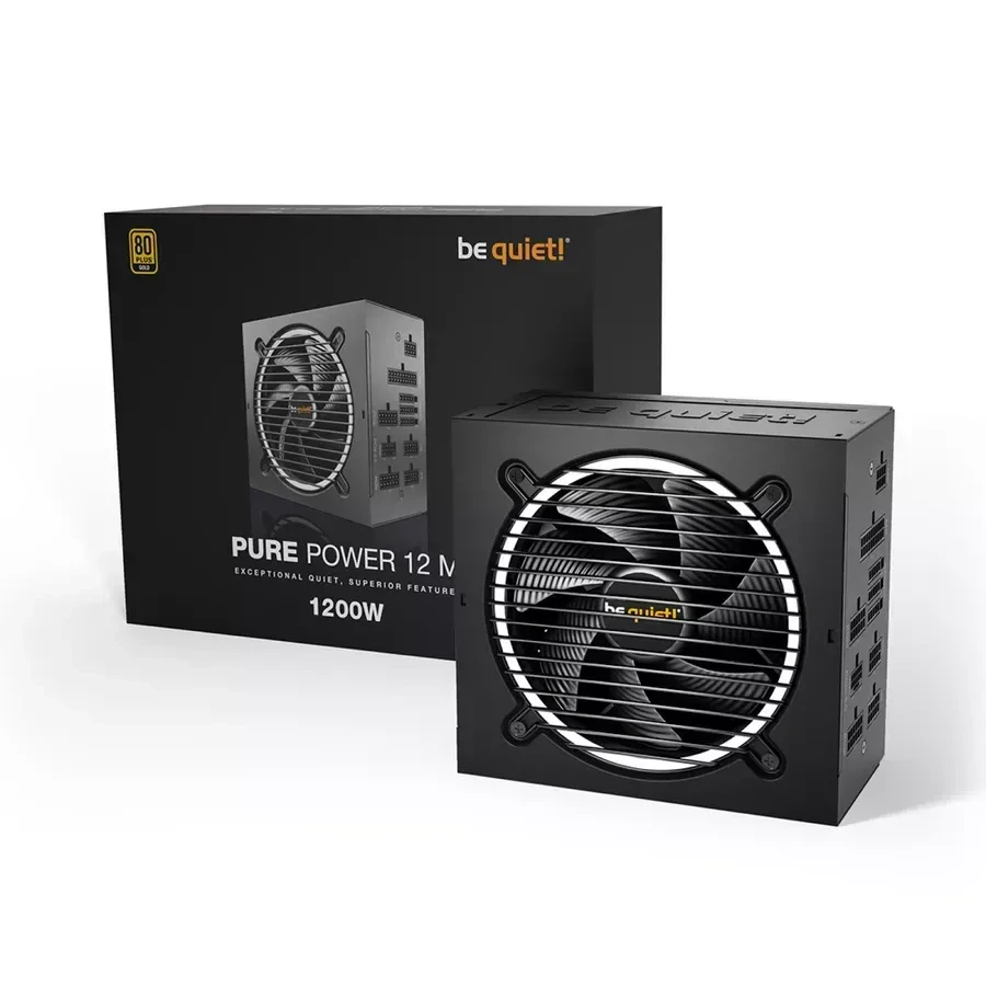Блок питания Be Quiet Pure Power 12M, 1200W, Gold — 3