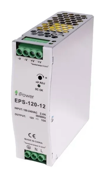 Блок питания iPower EPS-120-12, 120Вт 12В 10А