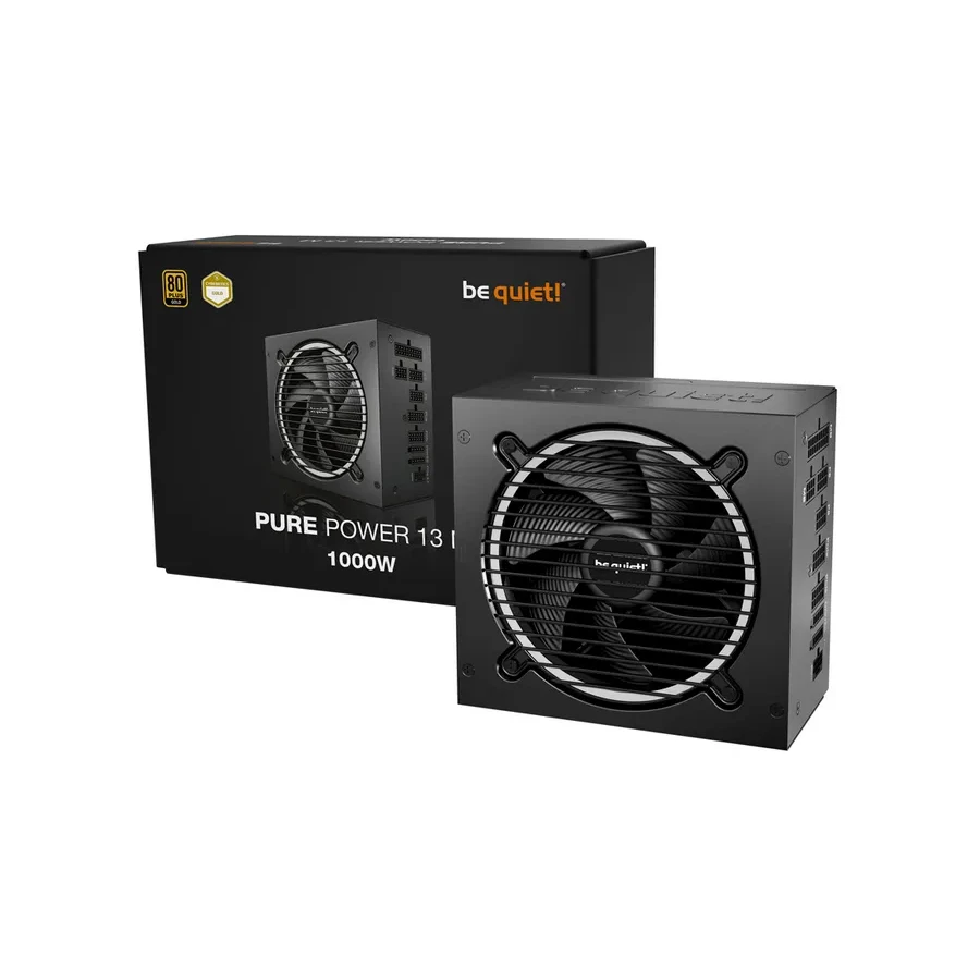 Блок питания Bequiet! Pure Power 13M, 1000W, 80+ Gold, модульный