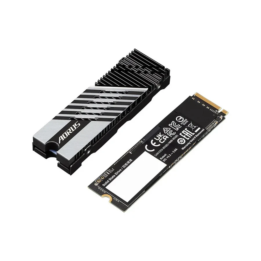 SSD накопитель SSD Gigabyte AORUS 7300 1TB, M.2 NVMe, 7300/6000 MB/s — 4
