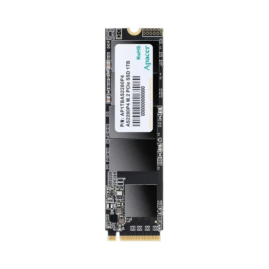 SSD накопитель SSD Apacer AS2280F4 1TB, M.2 PCIe Gen5 x4, 12000/11800 MB/s — 4