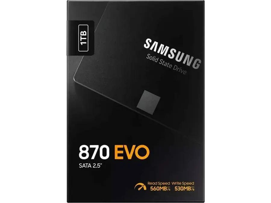SSD накопитель SSD 1000GB Samsung 870 EVO, 2.5" SATA, 560MB/s