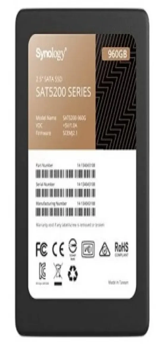SSD накопитель SSD Synology SAT5221 2.5" 960GB SATA 6Gb/s