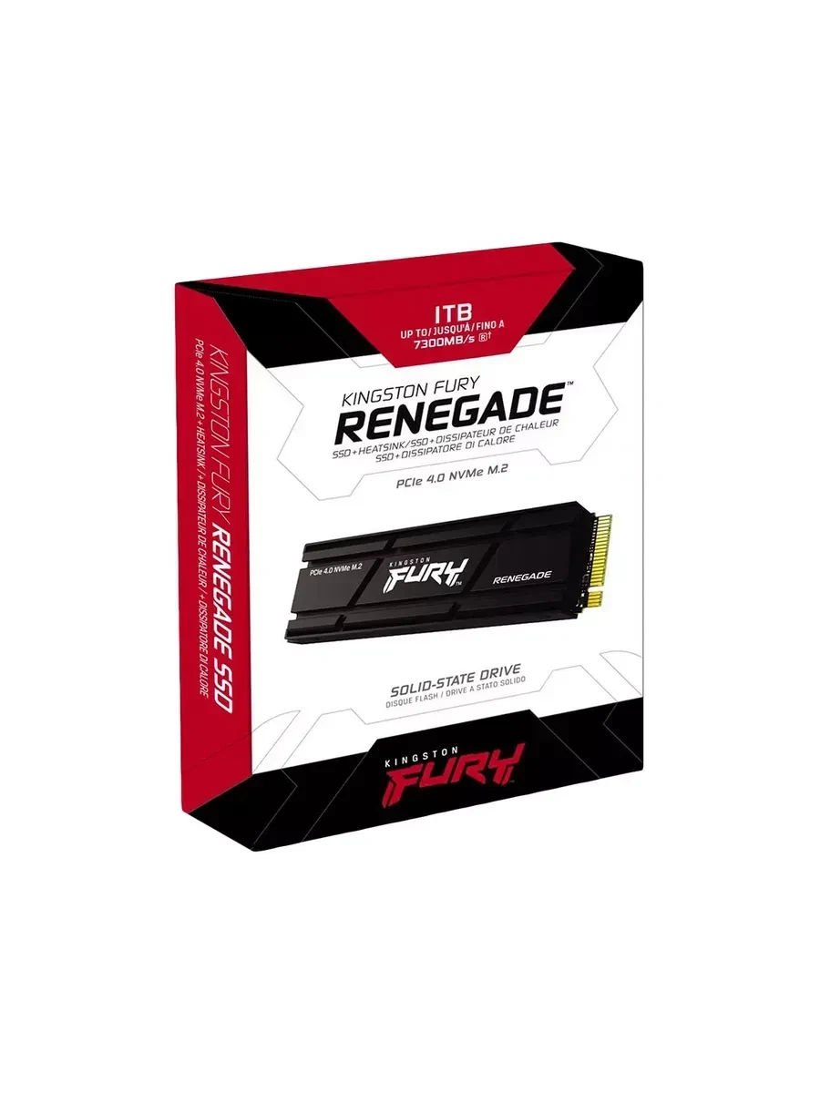 SSD накопитель SSD Kingston FURY Renegade 1000GB M.2 NVMe PCIe 4.0 — 5