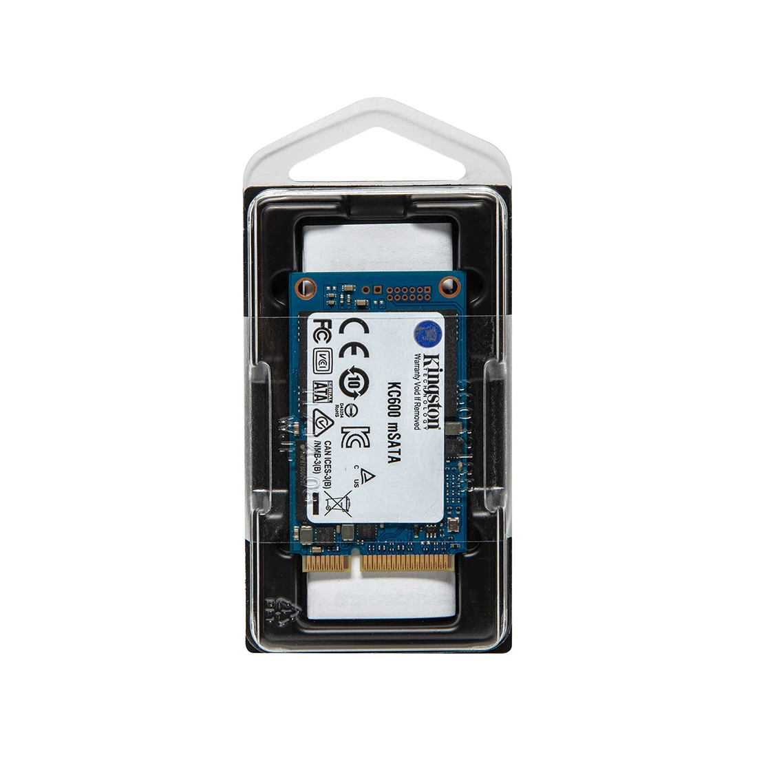 SSD Kingston KC600 256GB, mSATA, SATA III, 3D TLC, 550/500 МБ/с — 5