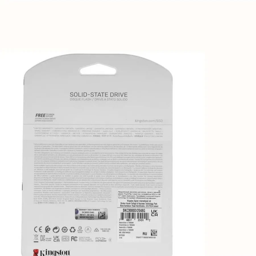SSD накопитель SSD Kingston KC3000 2TB M.2 NVMe PCIe 4.0