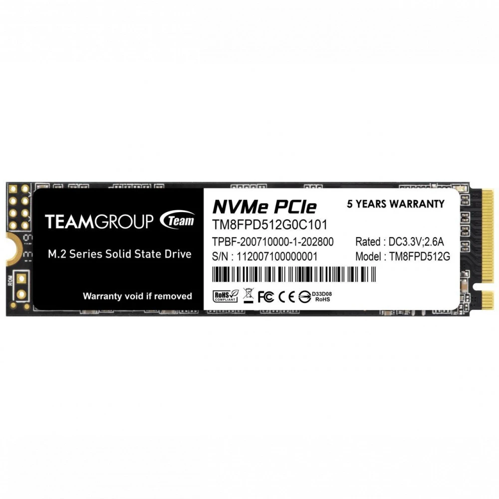 SSD накопитель SSD TeamGroup M33 PRO, 512GB, M.2, NVMe — 3