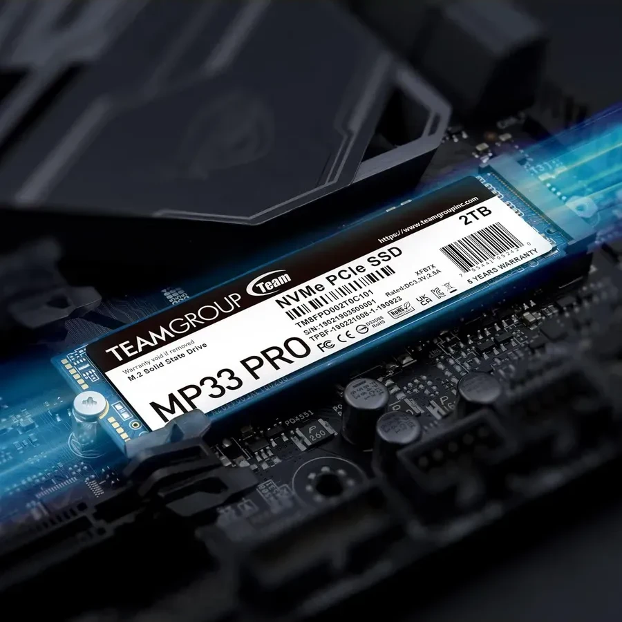 SSD накопитель SSD TeamGroup MP33 PRO, 2000GB, NVMe — 3