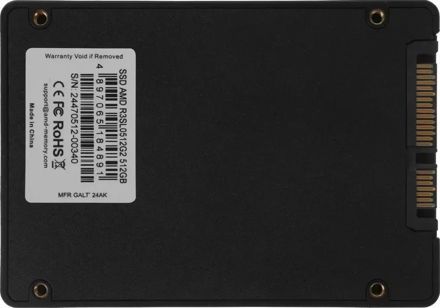 Накопитель SSD AMD RADEON R3 512GB SATA3 2.5"