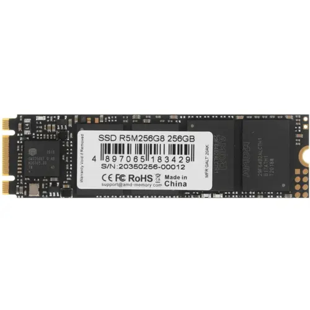 SSD накопитель SSD AMD RADEON R5 256GB M.2 SATA III 2280 — 2