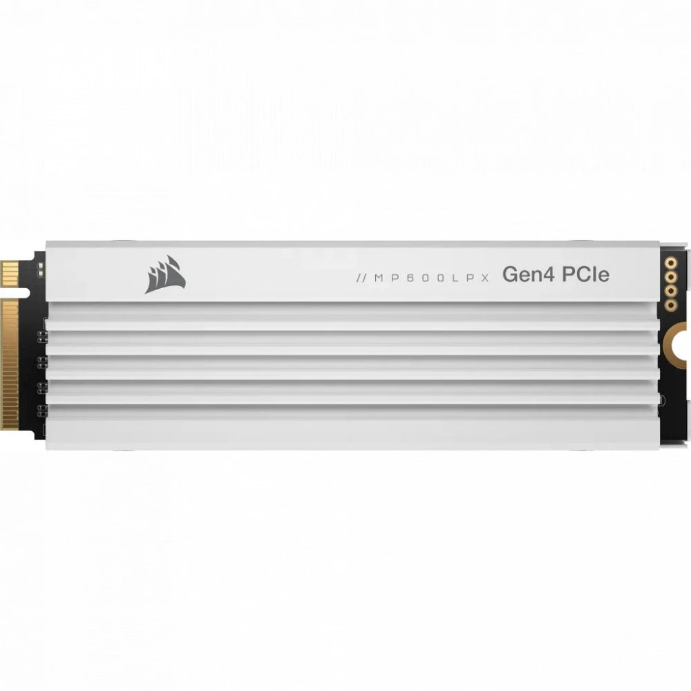 SSD Corsair MP600 PRO LPX, 1TB, M.2 NVMe PCIe 4.0, белый — 3