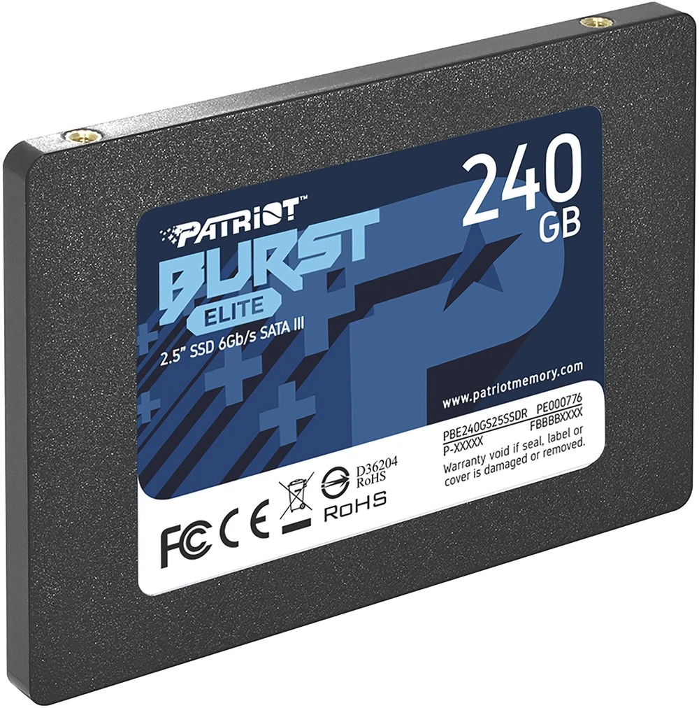 SSD-накопитель Patriot Burst Elite, 240GB, 2.5" SATA — 4