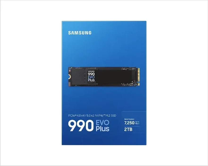SSD накопитель SSD Samsung 990 EVO Plus 2000GB, M.2 NVMe PCIe 4.0/5.0 — 2