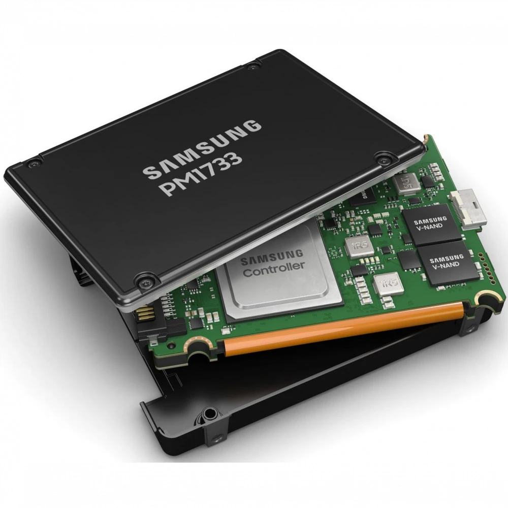 SSD накопитель Samsung PM1733 EVT2 3.84TB PCIe Gen4 Enterprise — 3