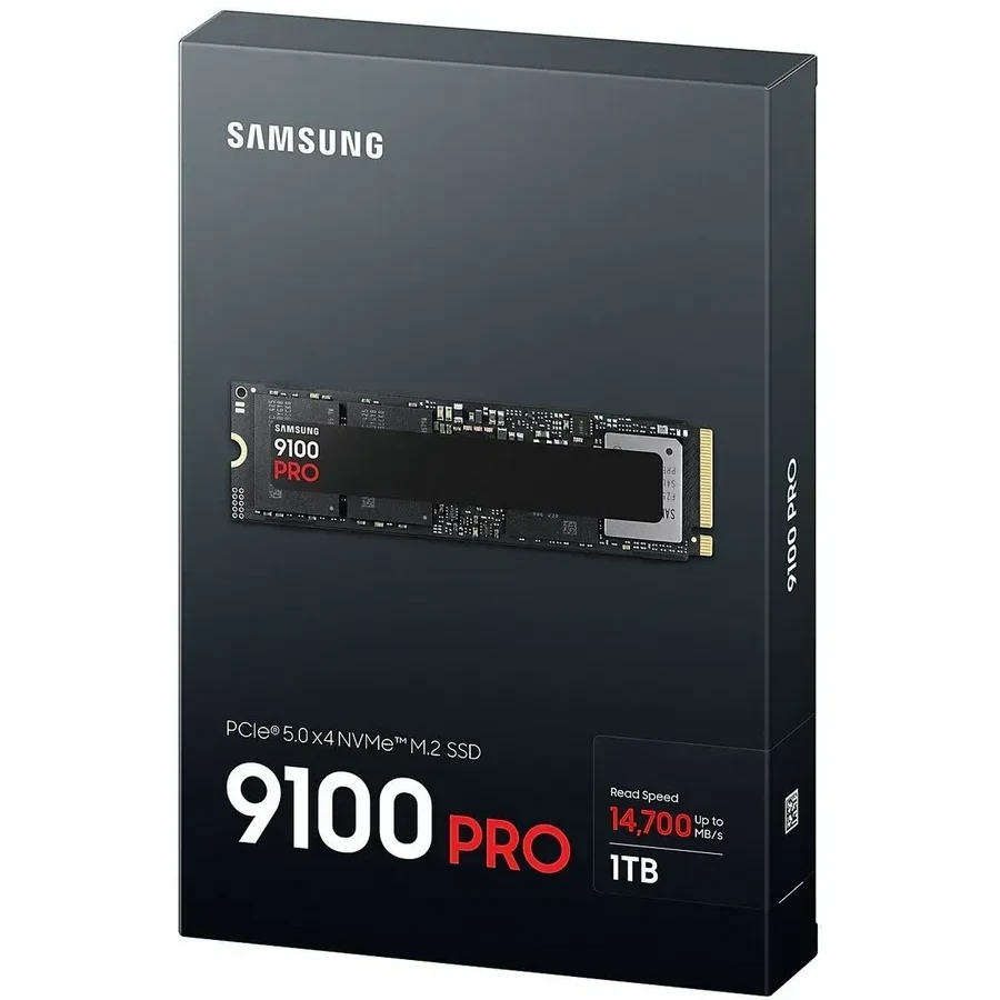 SSD накопитель SSD Samsung 9100 PRO, 1TB, NVMe PCIe 5.0 — 5