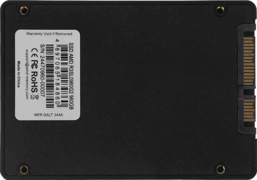 SSD накопитель SSD 960GB AMD RADEON R3 SATA3 2.5" 7mm