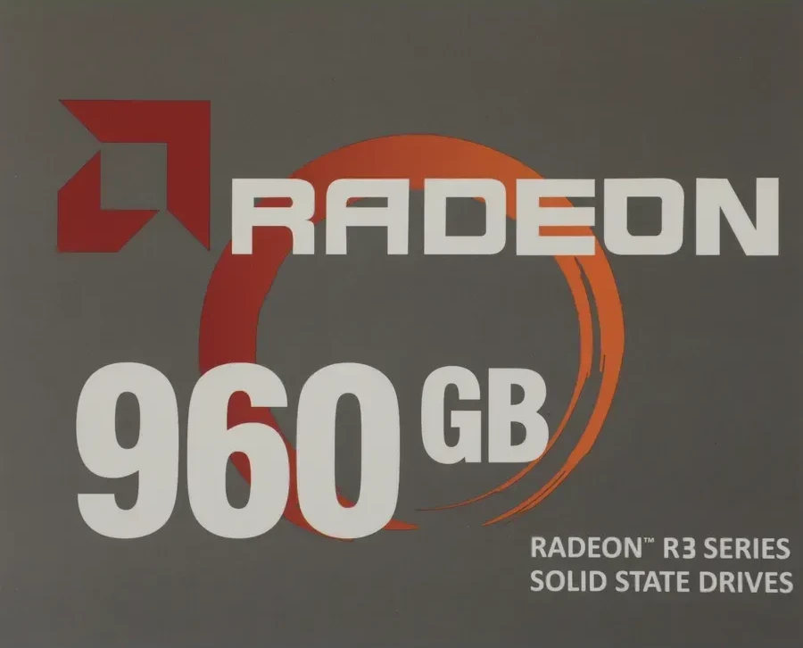 SSD накопитель SSD 960GB AMD RADEON R3 SATA3 2.5" 7mm — 4