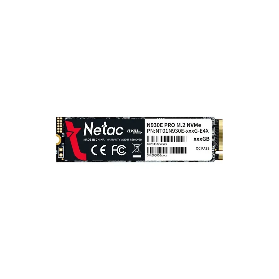 SSD накопитель SSD Netac N930E Pro, 512GB, M.2 NVMe PCIe 3.0