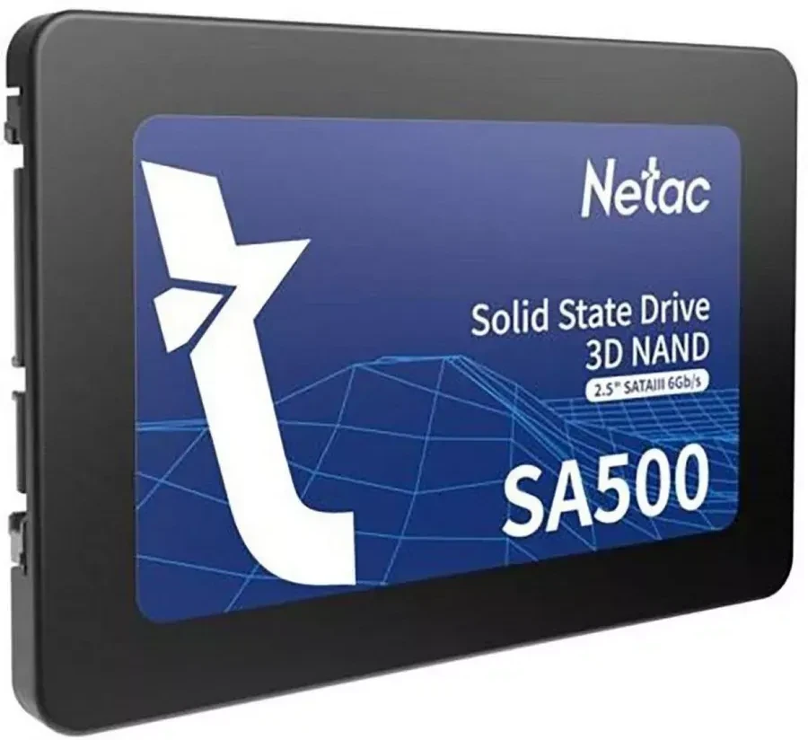 SSD накопитель SSD Netac SA500, 256GB, SATA 6Gb/s, 2.5" — 3