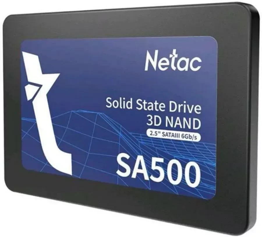 SSD накопитель SSD Netac SA500, 256GB, SATA 6Gb/s, 2.5" — 5