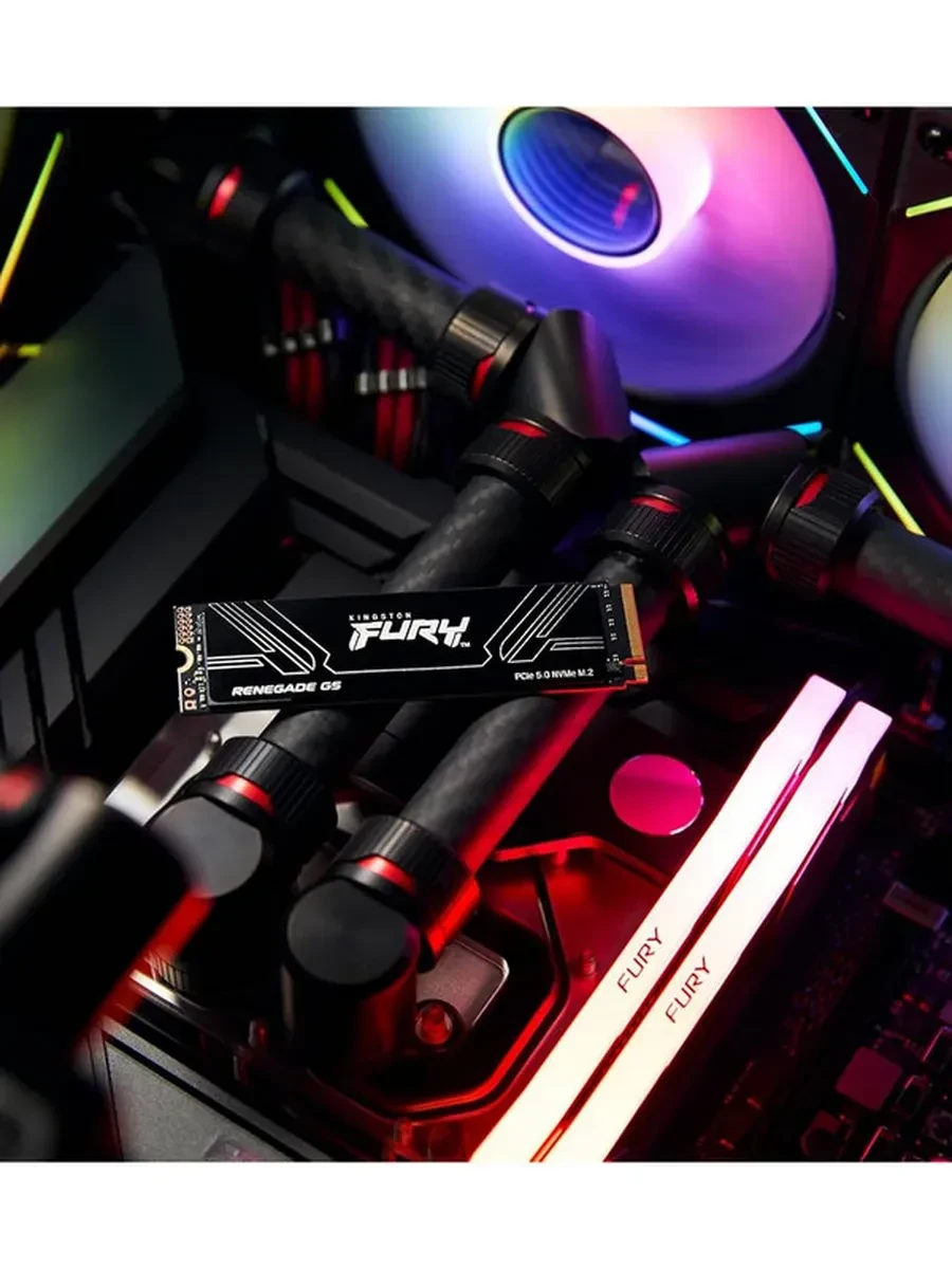 SSD накопитель SSD Kingston Fury Renegade G5 2TB, M.2 2280, PCIe 5.0, NVMe — 5
