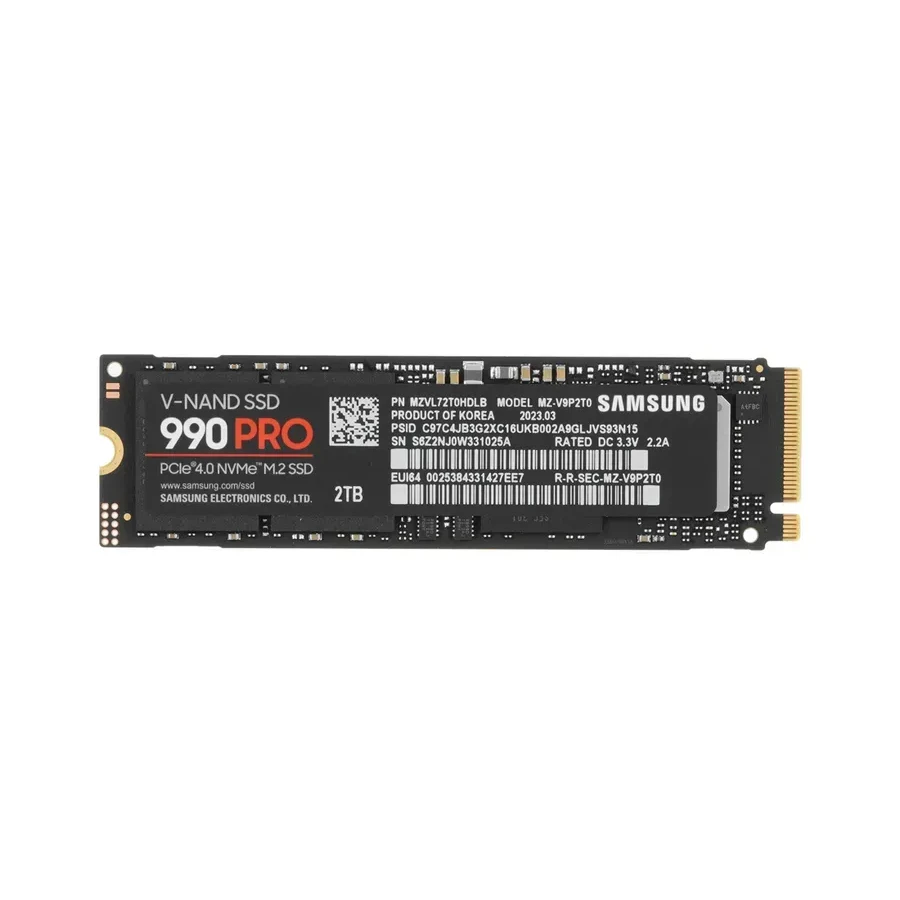 SSD накопитель SSD Samsung 990 PRO, 2TB, NVMe PCIe 4.0 — 3
