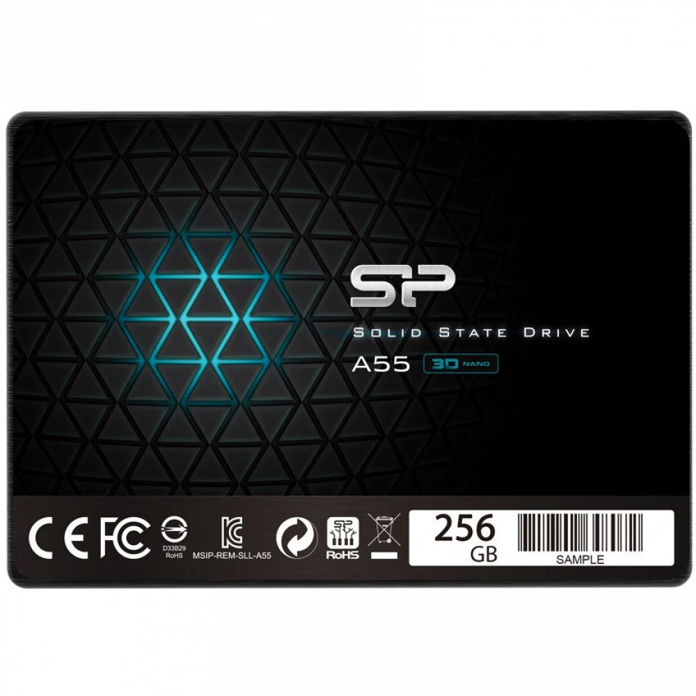 SSD накопитель SSD Silicon Power Ace A55, 256GB, SATA, 2.5" — 2
