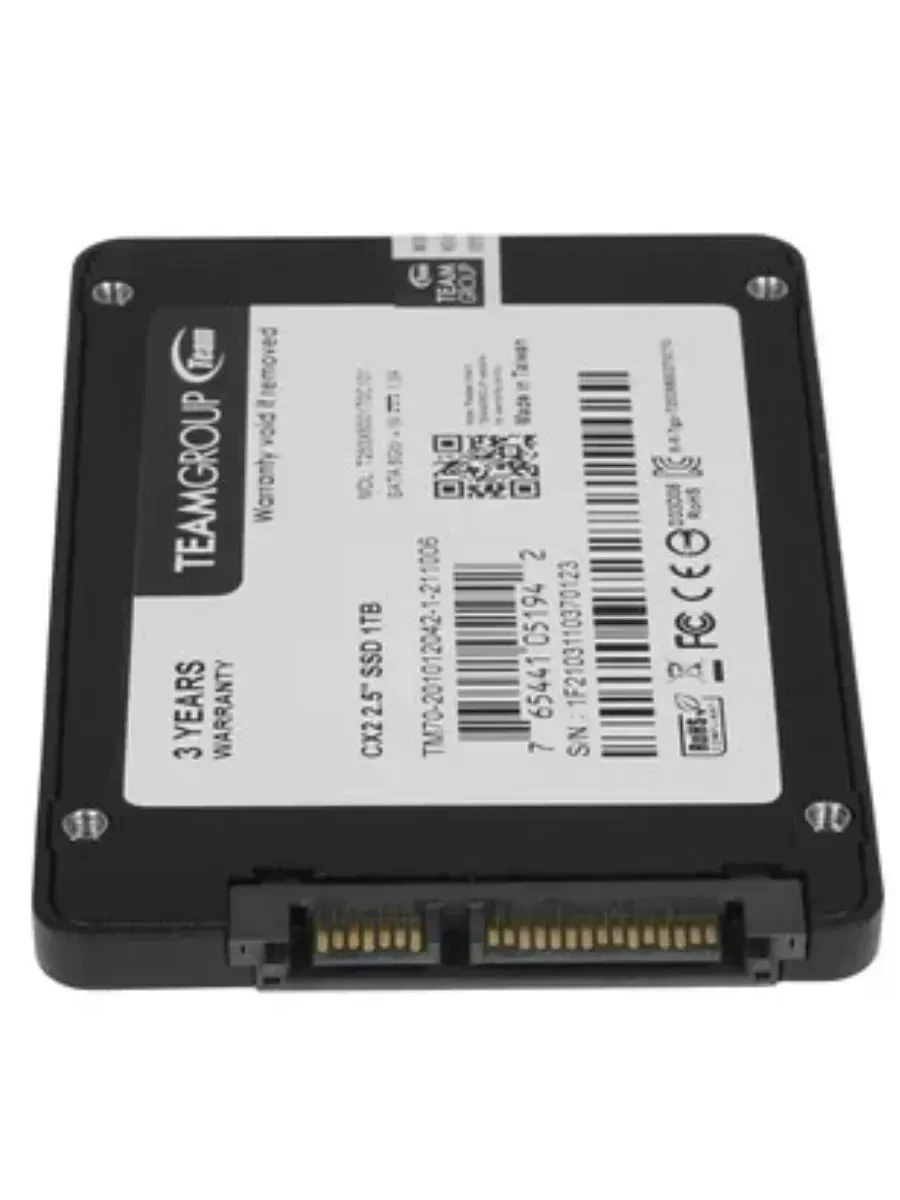 SSD накопитель SSD TeamGroup QX 1000GB, 2.5" SATA3, 530/470 MB/s — 3